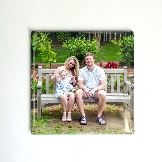 2" SQUARE PHOTO MAGNETS